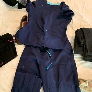 Navy scrubs